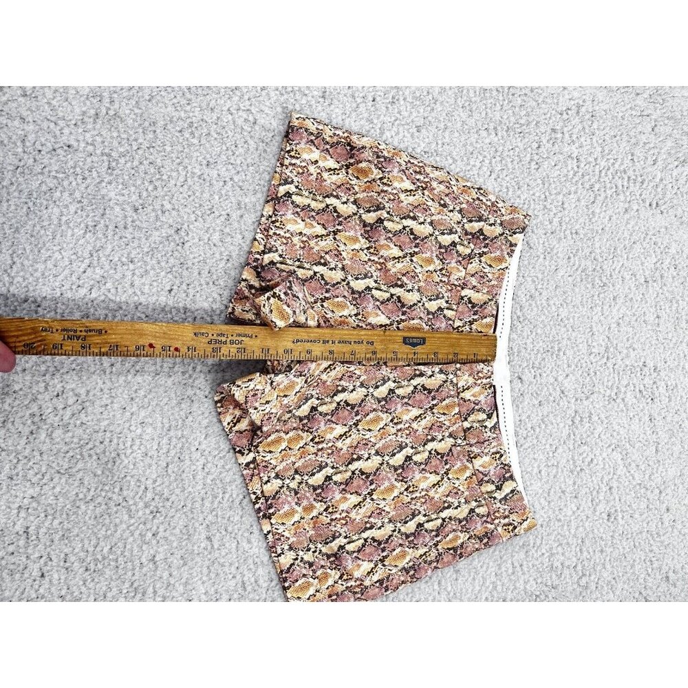 Women's Dear John Reptile Earthy Tone Hampton Short Shorts Size 29 - Picture 4 of 10